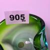 Green Murano-Style Art Glass Bowl - 8