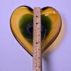 Heart-Shaped Murano-Style Art Glass Dish - 2
