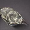 Clear Art Glass Snail Figurine - 3