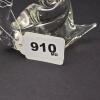 Clear Art Glass Snail Figurine - 6
