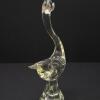 Blown Glass Swan Figurine in Mid-Century Modern Style - 2