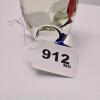Murano-Style Art Glass Pelican Paperweight with Fish Motif - 6