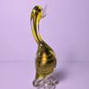 Murano-Style Art Glass Duck Figurine - 2