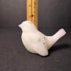 Hand-Painted Glass Bird Figurine with Floral Decoration - 2