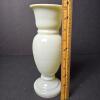 Hand Painted Floral Milk Glass Vase - 2