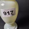 Hand Painted Floral Milk Glass Vase - 4