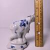 Blue and White Elephant Porcelain Figurine - 2
