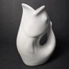 GurglePot Matte White Fish Pitcher