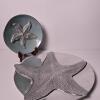 Mariposa Starfish Design Metal Serving Platters