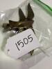 MCM-Style Brass Flying Bird Wall Plaques - 7