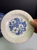 Liberty Blue Independence Hall Plate, Shelley Dainty Blue Saucer, Wild Fire USA Floral Bowl - 5