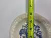 Liberty Blue Independence Hall Plate, Shelley Dainty Blue Saucer, Wild Fire USA Floral Bowl - 7