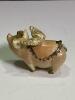 Decorative Metal Trinket Box Pig - 2