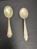 Pair of Sterling Silver Spoons, Wolfenden, Pat. 1922 (31.5g)