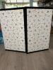 Japanese Folding Byobu Screen Motif with Metal Holders - 5