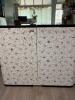 Japanese Folding Byobu Screen Motif with Metal Holders - 6