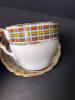 Taylor & Kent Bone China Royal Stewart Balmoral Castle Cup and Saucer - 2