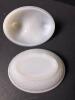 Very Small Milk Glass Hen on Nest Covered Dish - 4