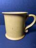 Bennington Potters Vermont Coffee Mug with Mustard Glaze