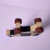 Wooden Cow Pull Toy with Painted Spots - 4