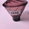 Purple Swirl Art Glass Jar with Lid - 5