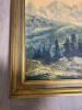 29"x 37" Framed Landscape Wall Art Jungfrau Mountain Scene - 5