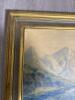 29"x 37" Framed Landscape Wall Art Jungfrau Mountain Scene - 6