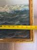25"x 31" Maritime Oil Painting in the Manner of 20th Century Marine Art - 3