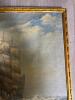 25"x 31" Maritime Oil Painting in the Manner of 20th Century Marine Art - 4