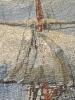 25"x 31" Maritime Oil Painting in the Manner of 20th Century Marine Art - 7