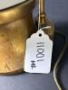 Porcelain Figural Table Lamp With Cherub and Fabric Shade - 8