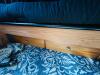 Wood Futon Sofa Bed with Black Mattress - P/U in N. Andover, MA - 7