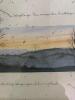 Framed D. Morgan Print With Tree and Sunset Scene, 1990 - 3