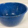 Blue Speckled Enamelware Saucepan - 6