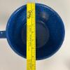 Blue Speckled Enamelware Saucepan - 8