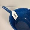Blue Speckled Enamelware Saucepan - 9