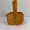 Small Vintage Wooden Slat Basket - 3