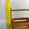Small Vintage Wooden Slat Basket - 7