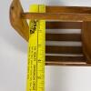 Small Vintage Wooden Slat Basket - 8
