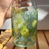 Decorative Glass Bottle with Citrus Motif - 3