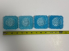 Blue Hobnail-Style Glassware Pieces - 4
