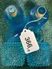 Blue Hobnail-Style Glassware Pieces - 5