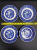 Blue and White Transferware Willow-Style - 2