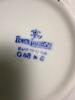 Blue and White Transferware Willow-Style - 5
