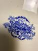 Blue and White Transferware Willow-Style - 9