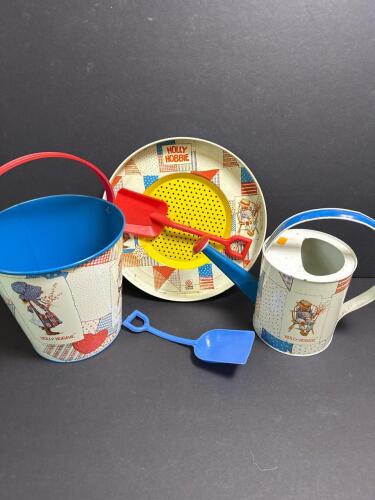 Holly Hobbie Chein Sand Pail and Watering Can Set