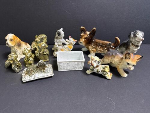 Mid Century Modern Vintage Japanese Animal Figurines