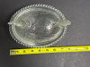 Clear Pressed Glass Hen on Nest Covered Dish - 2