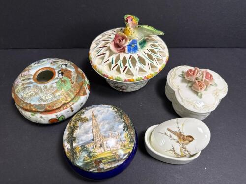 Decorative Trinket Boxes and Bowls