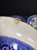 Assorted Blue and White Transferware Plates and Dishes - 6